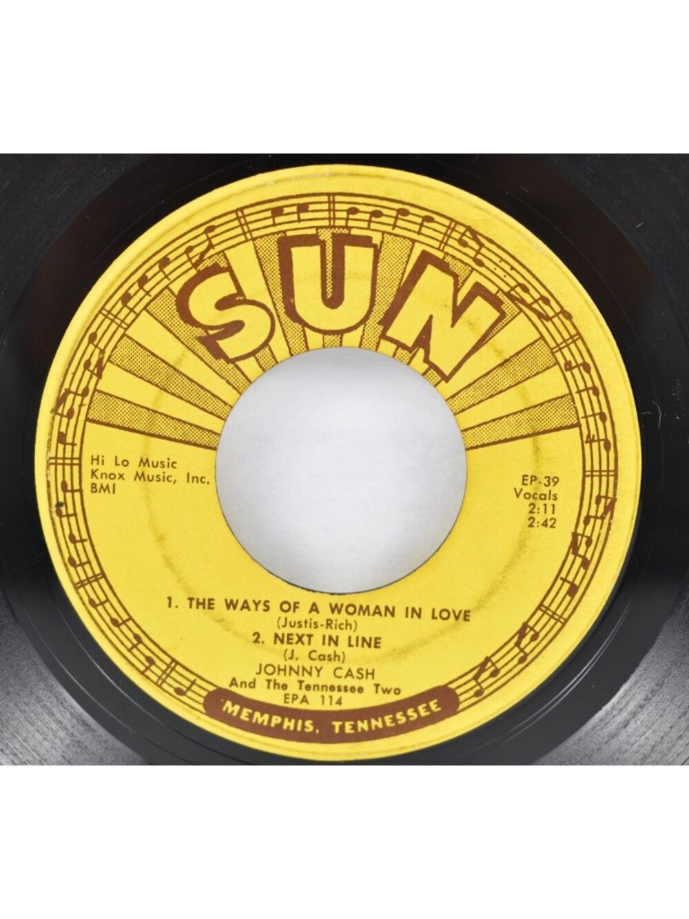 1958 Johnny Cash - Next in Line - Train of Love - Guess Things Happen That Way - Picture 2 of 4
